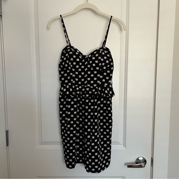 NWT Keds Back To Class Cat Polka Dot Dress - Picture 1 of 14